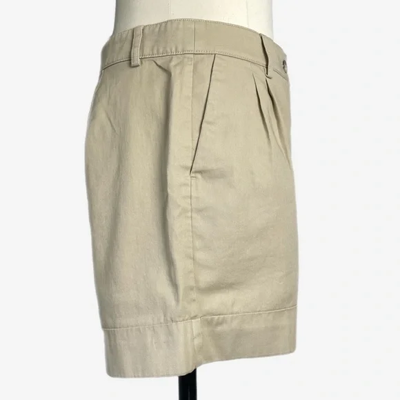 Jcrew Factory NWT pleated chino short bundle khaki baby blue green preppy size 4